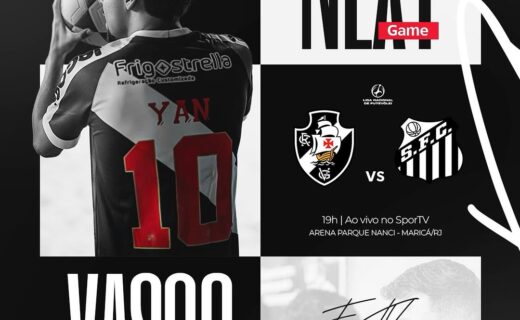 Futevôlei: Vasco joga contra o Santos na estreia da Liga Nacional nesta sexta-feira em Maricá