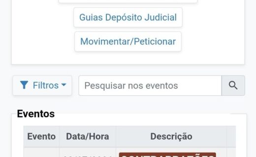 Contraminuta de 777 ao agravo de instrumento é apresentada na 20ª Câmara de Direito Privado
