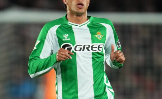 Números de Nelson Deossa na última temporada pelo Betis
