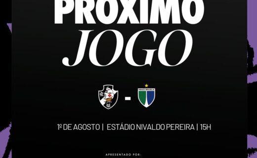 Feminino: Vasco disputa Brasileiro A2 contra o Minas Brasília no Nivaldo Pereira neste sábado