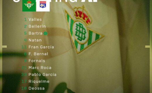 Deossa, alvo do Vasco, é titular do Betis em amistoso diante do Lyon