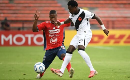 Transmissão de Vasco x Independiente Medellín contará com equipe de profissionais renomados