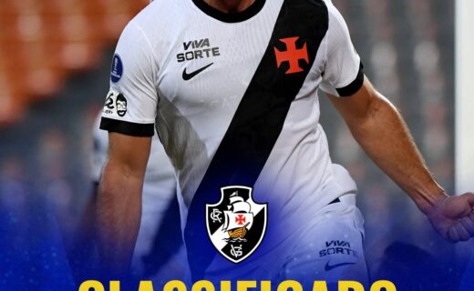 Sul-Americana destaca no Instagram a classificação do Vasco para as oitavas de final