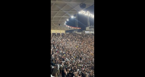 Torcida do Vasco entoa ‘Sábado é guerra’; assista ao vídeo