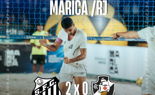 Futevôlei: Santos supera Vasco por 2 a 0 na abertura da Liga Nacional