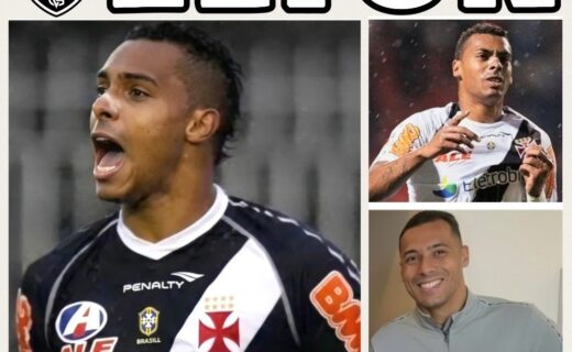 Elton, 4ª maior artilheiro do Vasco no século e campeão da Copa do Brasil 2011, celebra 41 anos