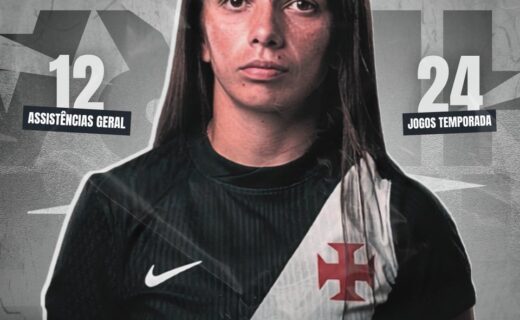 Feminino: Lourdes Gonzalez se torna a maior artilheira estrangeira da história do Vasco