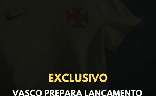 Vasco revela lançamento da nova 3ª camisa para 21/08