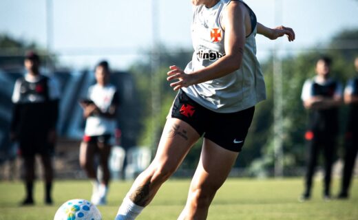 Feminino: Vasco divulga imagens do treino realizado nesta terça-feira