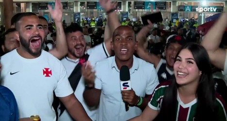 Casal de torcedores rivais comenta sobre o clássico desta quarta-feira