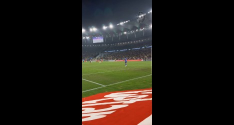 Brenner marca gol contra o Fluminense em ângulo inédito