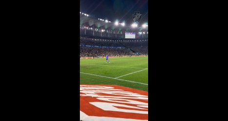 Brenner marca segundo gol contra o Fluminense em ângulo diferente