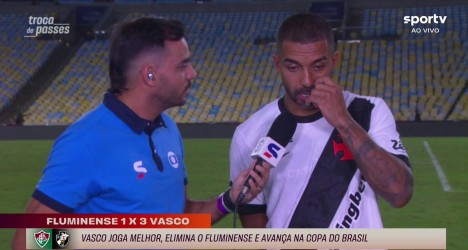 Paulo Henrique admite ter jogado com dor para apoiar o Vasco; assista ao vídeo