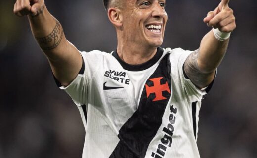 Vasco tem artilheiros em 2026: Puma Rodríguez, Thiago Mendes e Spinelli empatam na liderança de gols