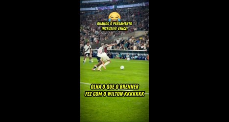Brenner se manifesta com árbitro Wilton Pereira Sampaio em clássico emocionante