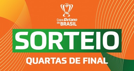 Sorteio das quartas de final da Copa do Brasil acontece hoje