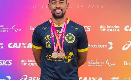 Atletismo Paralímpico: Kaio Branco conquista duas medalhas no Meeting de São Paulo