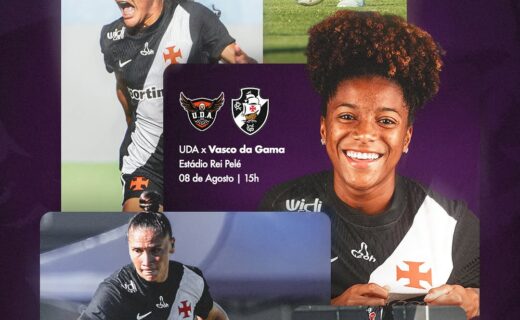 Feminino: Última rodada do Brasileiro A2 tem Vasco em duelo fora de casa contra o UDA