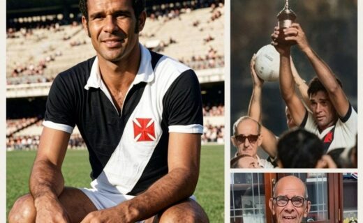 Brito, ídolo do Vasco e campeão mundial com a Seleção em 1970, completa 87 anos de vida