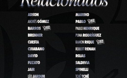 Vasco anuncia lista de convocados para duelo com o Bahia