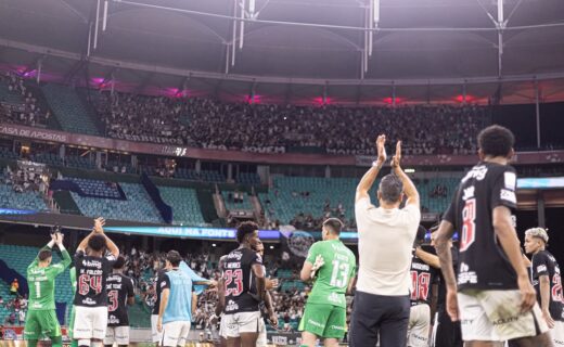 Vasco reconhece apoio da torcida na Fonte Nova