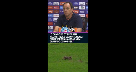 Rogério Ceni destaca Vasco como o time que mais dificultou a saída de bola do Bahia