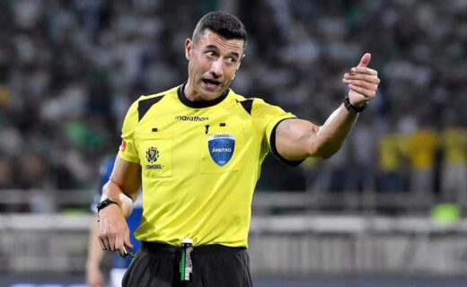 Bráulio da Silva Machado, de SC, será o árbitro de Palmeiras x Vasco