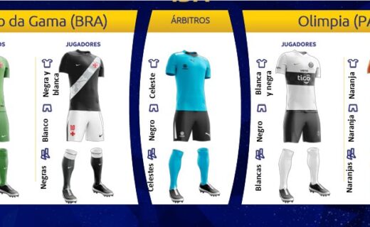 Camisa preta será a escolha do Vasco no duelo contra o Olimpia