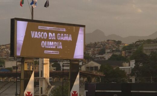 Vasco divulga escalação para confronto com o Olimpia