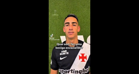 Puma Rodríguez viraliza ao imitar bexiga esvaziando; assista ao vídeo