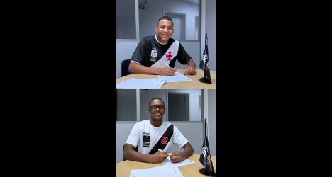 Vasco divulga vídeo com os nadadores Miguel e Diogo