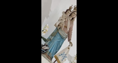 Capela de São Januário recebe missa em homenagem a Nossa Senhora das Vitórias pelo Vasco