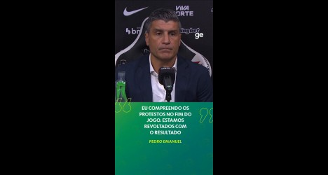 Vasco: Pedro Emanuel expressa gratidão pelo apoio da torcida; assista ao vídeo