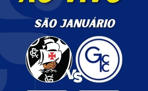 Vasco disputa Estadual Sub-19 contra o Grajaú nesta 3ª-feira às 17h