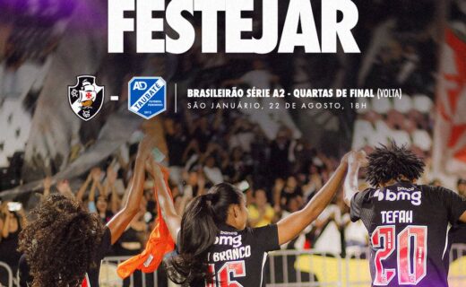 Feminino: Celebração dos 103 anos do futebol feminino do Vasco em jogo decisivo contra o Taubaté neste sábado em São Januário