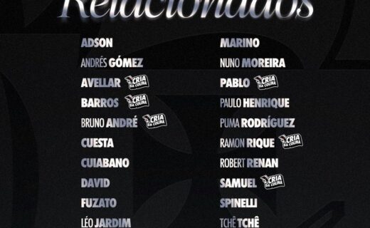 Vasco anuncia lista de convocados para duelo com o Olimpia