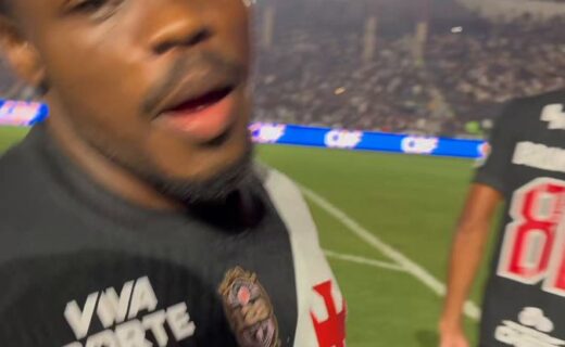 Vasco comemora triunfo com Andrés Gómez e Ramon Rique; assista ao vídeo