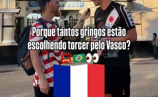 Estrangeiros revelam motivos para apoiar o Vasco