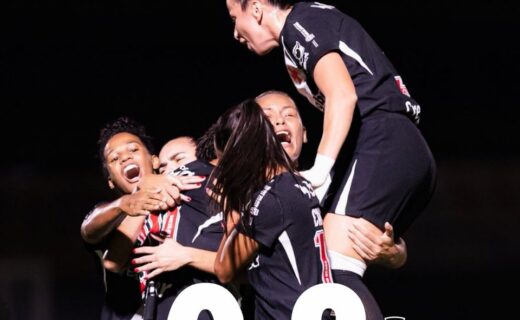 Feminino: Vasco lidera o Atlético-PI por 2 a 0 no intervalo em Teresina