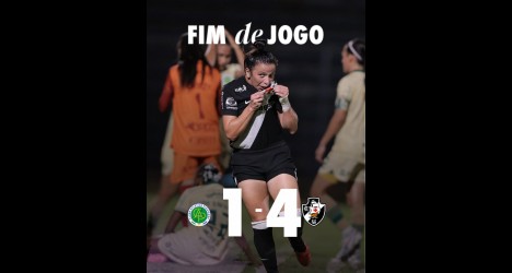 Feminino: Vasco vence o Atlético-PI por 4 a 1 em Teresina e larga na frente na semifinal do Brasileiro A2