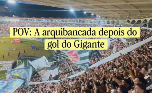 Torcida do Vasco celebra em São Januário em vídeo emocionante