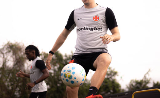 Vasco divulga fotos do treino realizado nesta terça-feira no CT Moacyr Barbosa