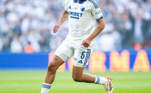 Números do zagueiro Gabriel Pereira pelo Copenhagen são destacados
