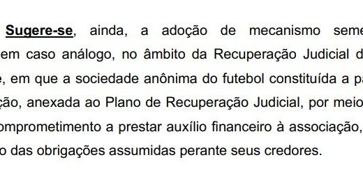 Auxiliares do Juízo recomendam maior proteção aos credores na nova SAF do Vasco