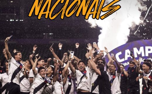 Vasco parabeniza elenco Sub-20 pela conquista do Campeonato Brasileiro