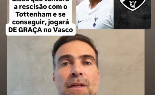 Richarlison manifesta desejo de rescindir contrato com o Tottenham e jogar pelo Vasco até o fim do ano