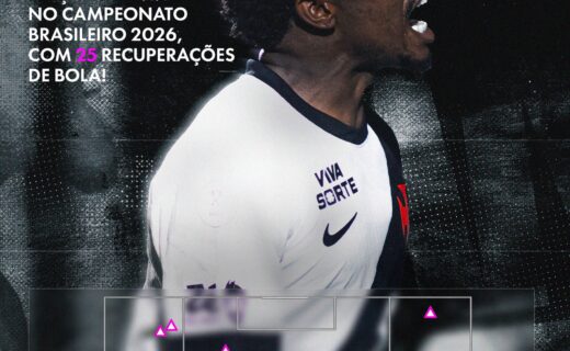 Andrés Gómez lidera ranking de bolas roubadas na defesa do adversário no Brasileiro
