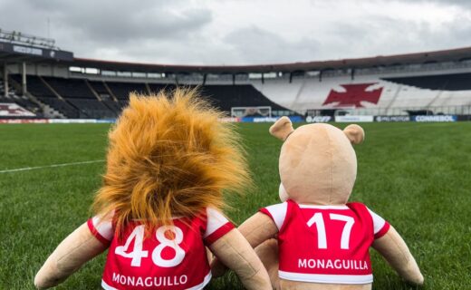 Independiente Santa Fe compartilha fotos de mascotes prontos para evento em São Januário