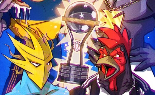 CONMEBOL Sudamericana divulga arte com mascotes dos semifinalistas da competição