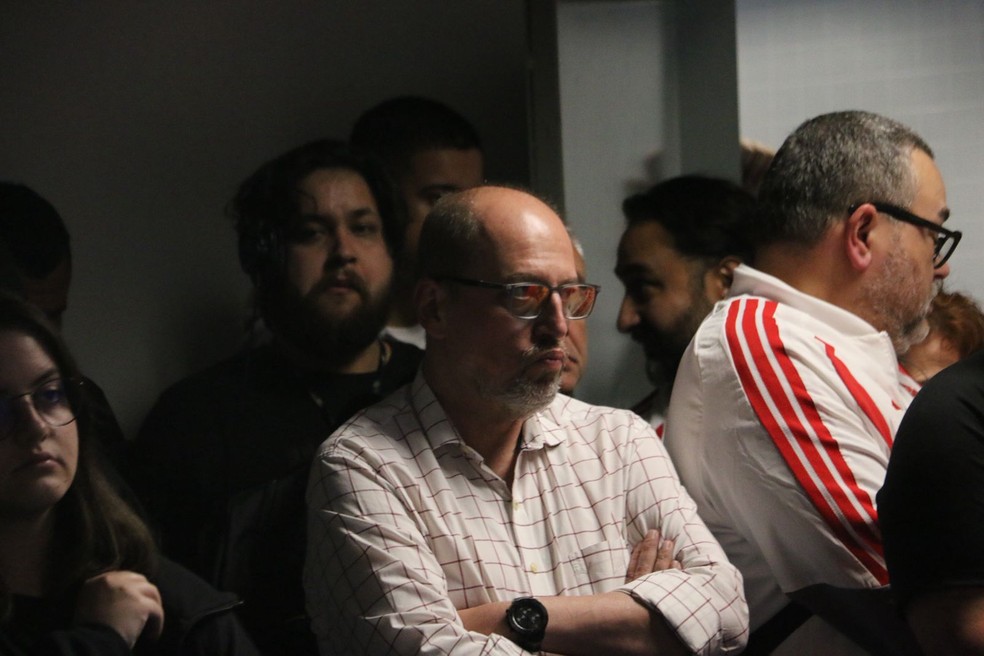 Alessandro Barcellos, presidente do Inter e da liga Futebol Forte União — Foto: Tomás Hammes/ge